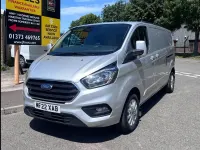 Used Ford Transit Custom Limited 130 HP (95 kW) 2022 Silver Van