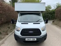 Used Ford Transit 125 HP (91 kW) 2015 White Cabriolet