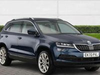 Used Skoda Karoq SE L 150 HP (110 kW) 2020 Blue SUV