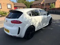 Used Seat Leon FR 167 HP (122 kW) 2010 White Hatchback