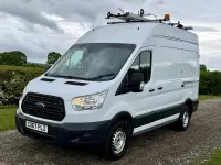 Used Ford Transit 170 HP (125 kW) 2017 White Van
