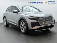 Used Audi Q4 e-tron S-Line 125 kW (170 HP) 2021 Silver SUV