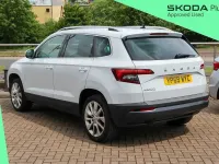 Used Skoda Karoq SE 116 HP (85 kW) 2019 White SUV