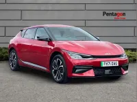 Używany Kia EV6 GT-Line 236 kW (321 KM) 2022 Czerwony SUV