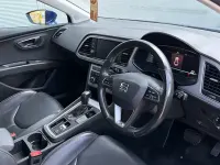 Used Seat Leon XCELLENCE Lux 190 HP (139 kW) 2019 Blue Estate