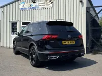Used VW Tiguan Allspace R-line 150 HP (110 kW) 2022 Black SUV