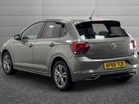Used VW Polo R-line 115 HP (84 kW) 2019 Limestone grey Hatchback