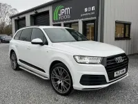 Begagnad Audi Q7 S-Line 218 HK (160 kW) 2017 Vit SUV