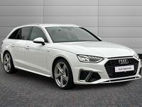 Used Audi A4 S-Line 204 HP (150 kW) 2024 Arkona white Estate