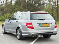Used Mercedes C220 AMG 170 HP (125 kW) 2013 Silver Estate