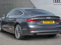 Used Audi A5 Sportback S-Line 252 HP (185 kW) 2017 Grey Hatchback