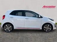 Used Kia Picanto GT-Line S 99 HP (72 kW) 2022 White Hatchback