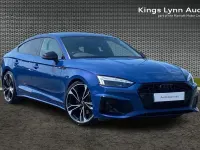 Used Audi A5 Black Edition 161 HP (118 kW) 2024 Blue Hatchback