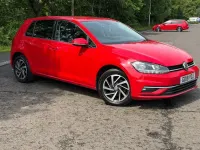 Used VW Golf VII Match 115 HP (84 kW) 2019 Red Hatchback