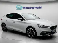 Used Seat Leon FR Sport 130 HP (95 kW) 2022 White Hatchback
