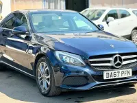 Used Mercedes C350 292 HP (214 kW) 2017 Blue Sedan