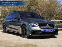 Käytetty Mercedes S63L AMG 2018 Harmaa Sedan