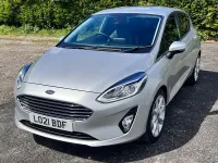 Used Ford Fiesta Titanium X 125 HP (91 kW) 2021 Silver Hatchback