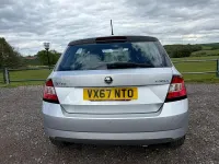 Used Skoda Fabia SE 95 HP (69 kW) 2017 Silver Hatchback