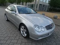 Used Mercedes CLK320 Avantgarde 2003 Silver Coupe
