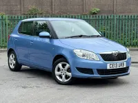 Used Skoda Fabia SE 2013 Blue Hatchback