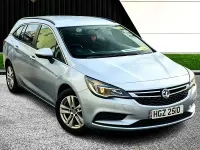 Used Vauxhall Astra 110 HP (80 kW) 2017 Silver Estate