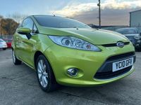 Used Ford Fiesta Zetec 2010 Green Hatchback