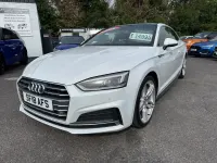 Used Audi A5 S-Line 252 HP (185 kW) 2018 White Coupe