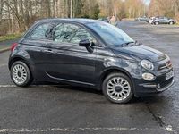 Used Fiat 500 Lounge 69 HP (50 kW) 2018 Black Hatchback
