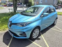 Used Renault Zoe Iconic 80 kW (109 HP) 2021 Blue Hatchback