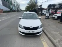 Used Skoda Fabia 60 HP (44 kW) 2017 White Hatchback