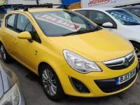 Used Vauxhall Corsa 2013 Yellow Hatchback