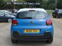 Used Citroën C3 Feel 80 HP (58 kW) 2018 Blue Hatchback