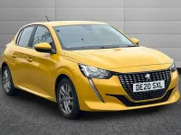Used Peugeot 208 Active 75 HP (55 kW) 2020 Yellow Hatchback