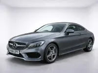 Used Mercedes C200 AMG line 2016 Grey Coupe