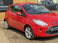 Used Ford Ka Zetec 69 HP (50 kW) 2016 Red Hatchback