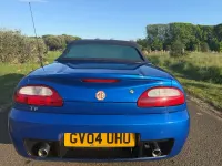 Begagnad MG TF 135 HK (99 kW) 2004 Blå Cab