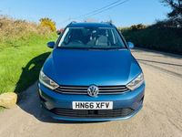 Used VW Golf Sportsvan SE 125 HP (91 kW) 2016 Blue MPV
