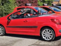 Used Peugeot 207 CC GTi 2007 Red Cabriolet