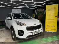 Used Kia Sportage 139 HP (102 kW) 2018 White SUV