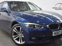 Used BMW 320 Sport Line 2017 Blue Sedan
