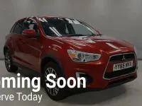 Used Mitsubishi ASX 117 HP (86 kW) 2015 Red SUV