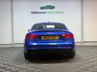 Used Audi A5 Black Edition 177 HP (130 kW) 2015 Blue Coupe