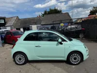 Used Fiat 500 Lounge 69 HP (50 kW) 2019 Green Hatchback