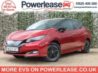 Used Nissan Leaf Tekna 159 kW (217 HP) 2022 Red Hatchback