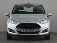 Used Ford Fiesta Zetec 105 HP (77 kW) 2014 Silver Hatchback