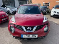 Gebraucht Nissan Juke Acenta Premium 110 PS (80 kW) 2016 Rot SUV