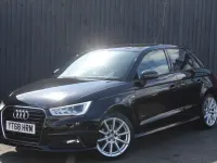 Used Audi A1 S-Line 2018 Black Hatchback