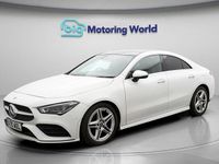 Used Mercedes CLA180 AMG line 134 HP (98 kW) 2020 White Sedan