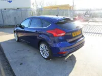 Used Ford Focus Zetec 120 HP (88 kW) 2015 Blue Hatchback